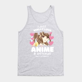 I LOVE ANIME Tank Top